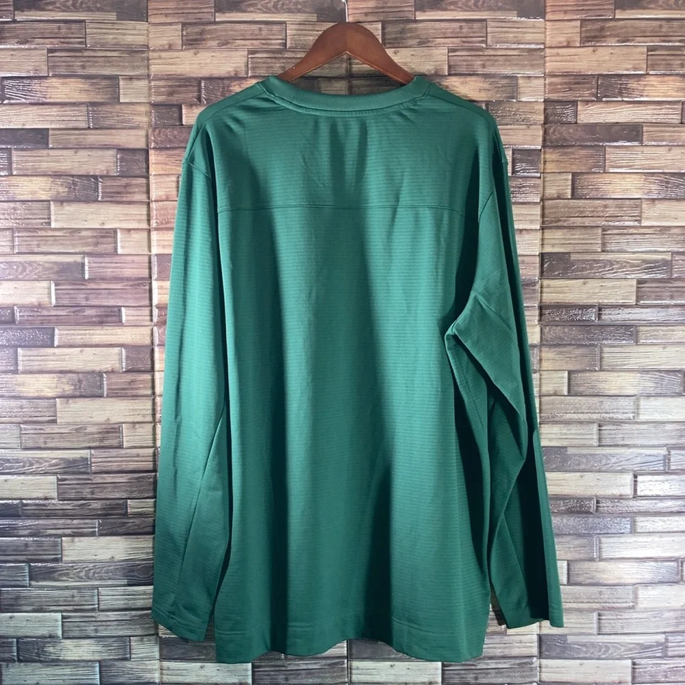 EUC Mens Nike Dri Fit XXL Green Baylor University Pullover